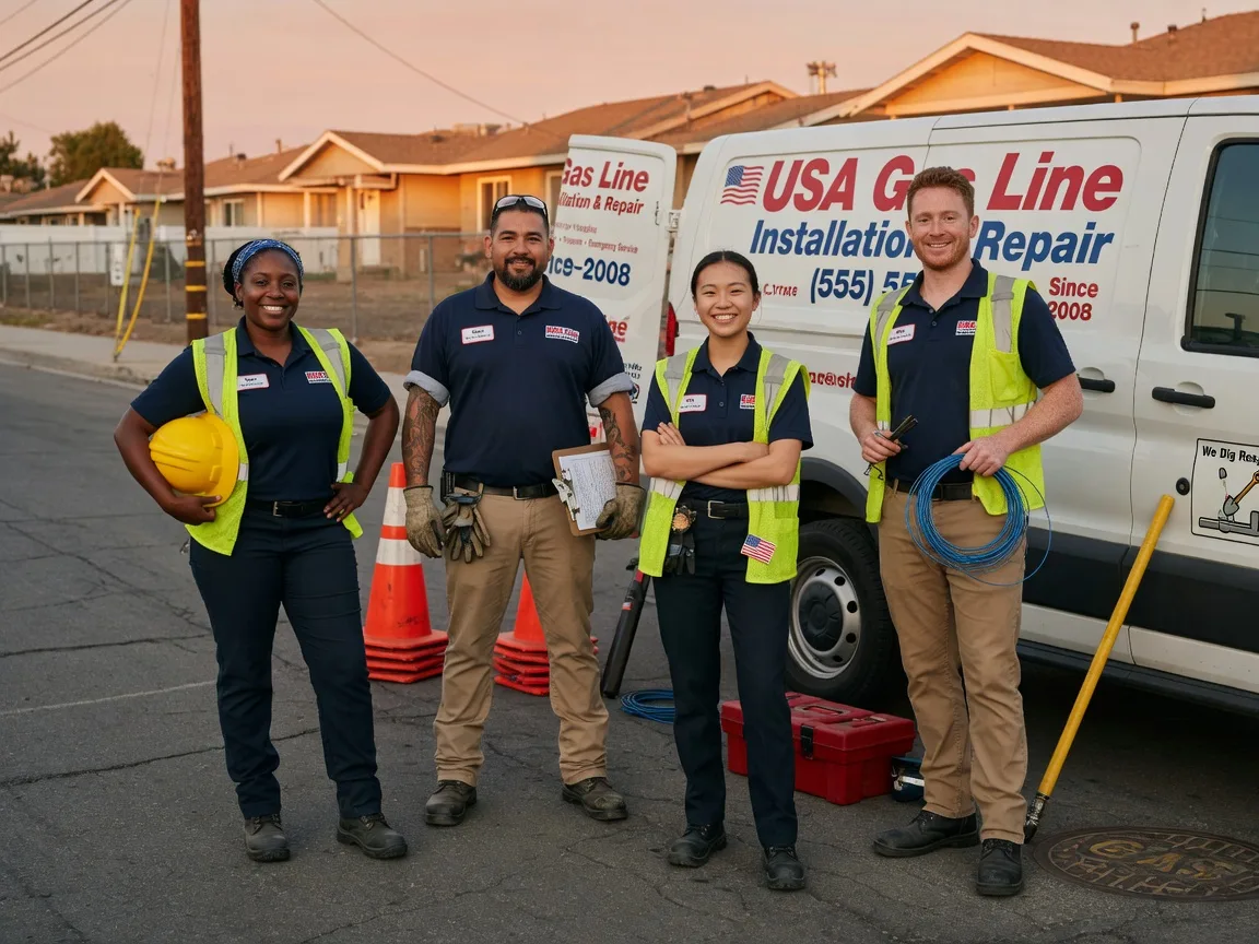 Gas Line Installation company in Bathgate, ND
